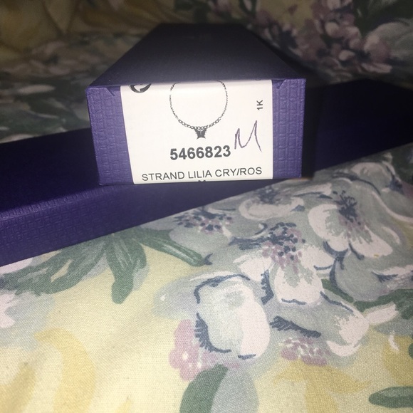 Swarovski Lila Butterly Charm Bracelet - Picture 2 of 4